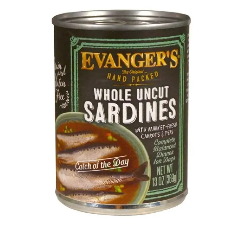 - Natural latex pet mattressEvanger's Hand Packed Whole Uncut Sardines Canned Dog Food 12ea/12 oz - Natural latex pet mattressEvanger's Hand Packed Whole Uncut Sardines Canned Dog Food 12ea/12 oz