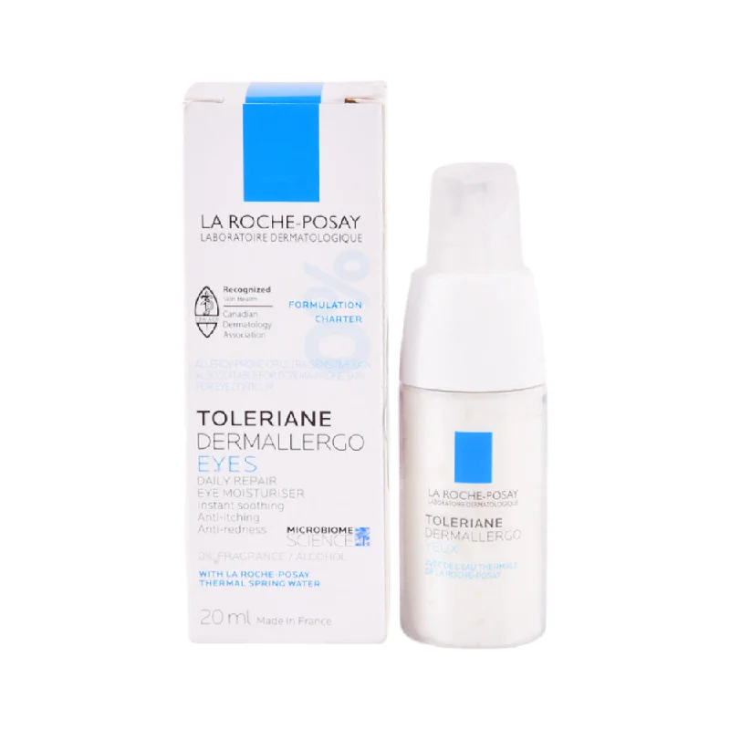 - Organic cotton dog bibsLA ROCHE POSAY DERMALERGO EYES 20ML