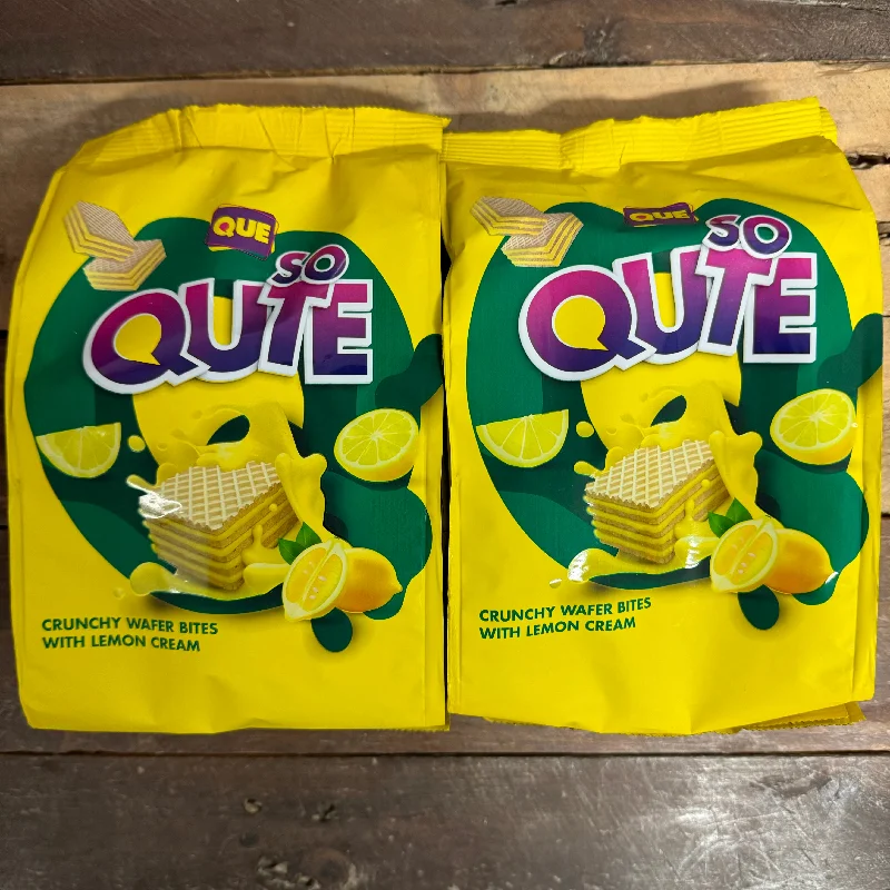 - Elderly dog ​​joint care mattress2x Que So Qute Lemon Wafer Bites Packs (2x200g)