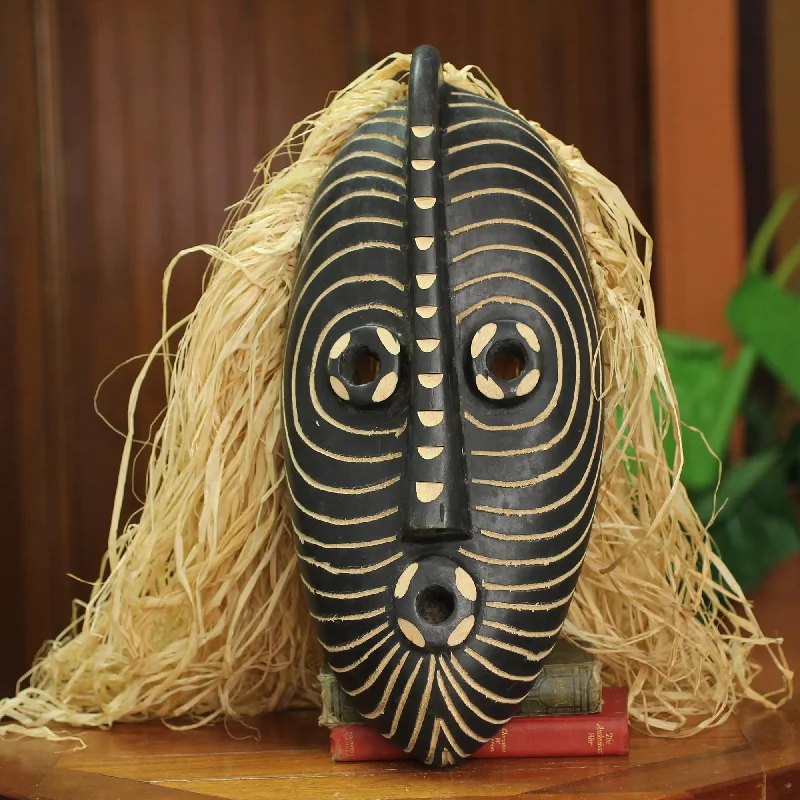 - Pet monitor with cameraNorthern Water Spirit Hand Carved African Mask with Raffia