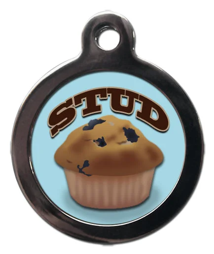 - Winter warm clothes for short-haired dogsStud Muffin Dog Tag