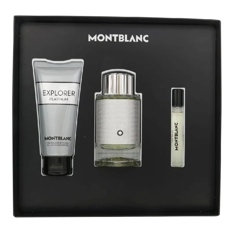 - ​​Christmas pet Christmas clothingMONT BLANC EXPLORER PLATINUM POUR HOMME 3PC GIFT SET