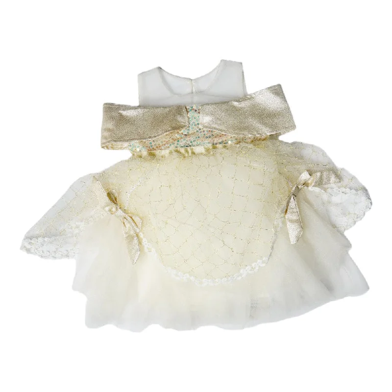 ---GIRLS CAP SLEEVE FANCY FROCK MZS-24 18-24M 004