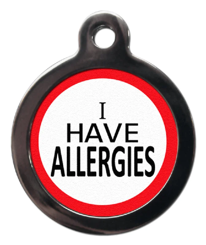 - Deodorizing cat litter tofu litterI Have Allergies Dog Tag
