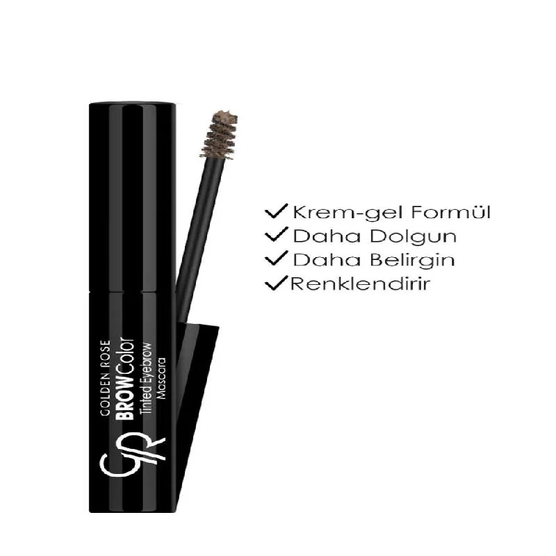 ---GOLDEN ROSE BROW COLOR TINTED EYEBROW MASCARA 05 PC
