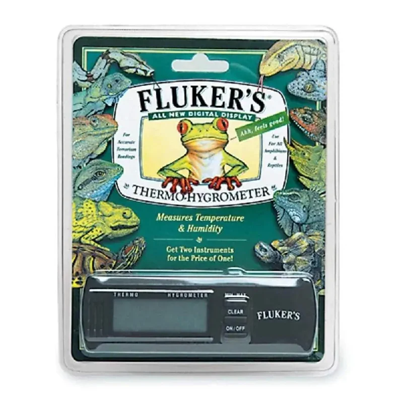 - Pet water dispenser UV sterilization versionFluker's Digital Thermo-Hygrometer Black