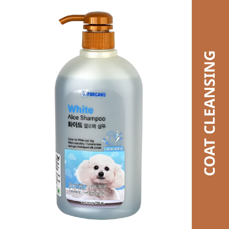 ---Forbis/Forcans White Coat Aloe Shampoo for Dogs