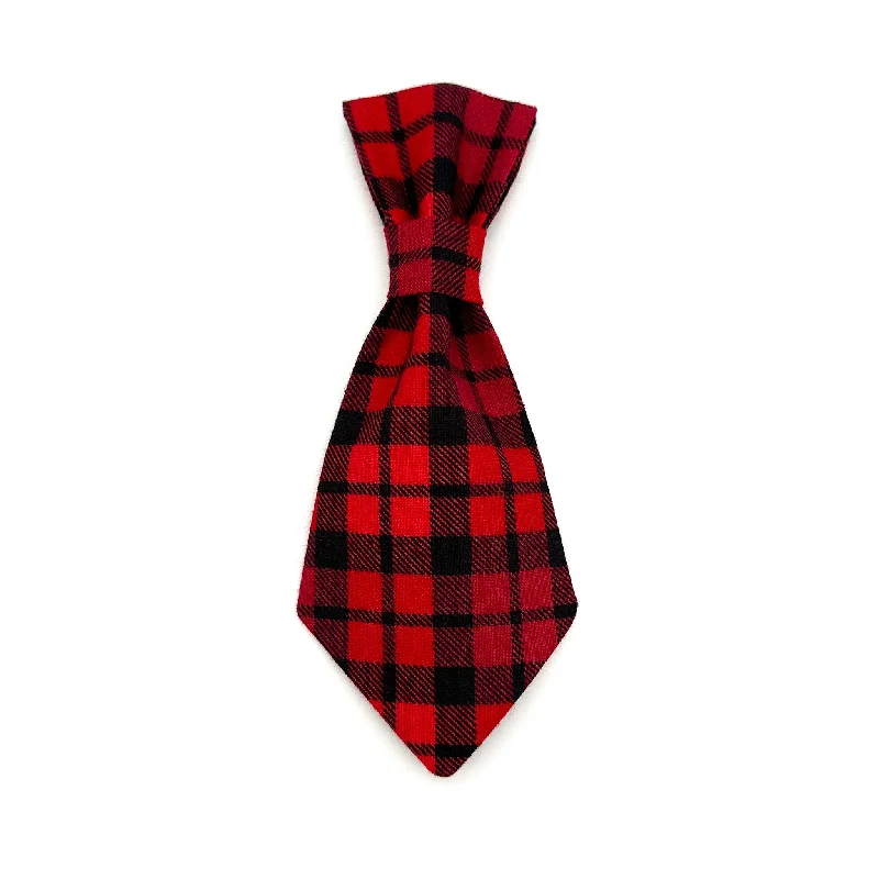 - Car dog seat beltBuffalo Plaid Dog Tie