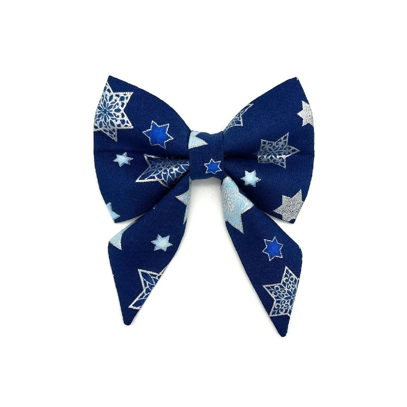 - Durable nylon dog leash wholesaleHanukkah Stars Sailor Dog Bow
