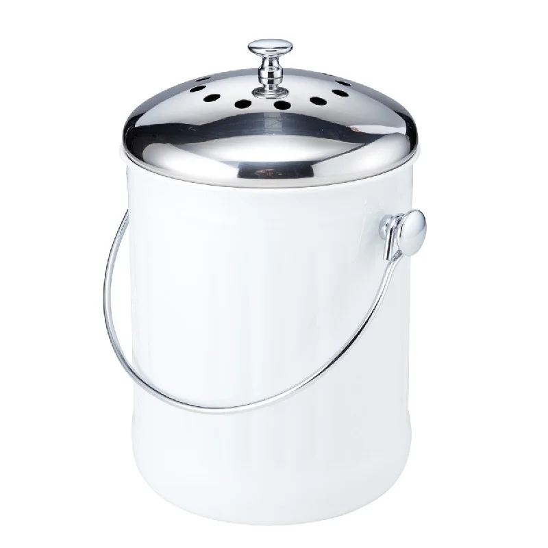 - ​​Pet toys under    yuanAppetito White Compost Bin 5L