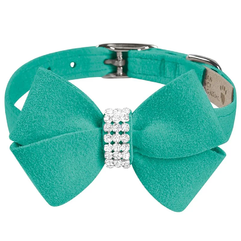 ### Cat accessoriesNouveau Bow Dog Collar Bimini Blue
