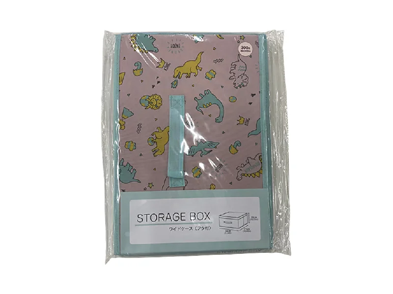 Pet ProductsWide Case -With Lid-  Dinosaur pattern-