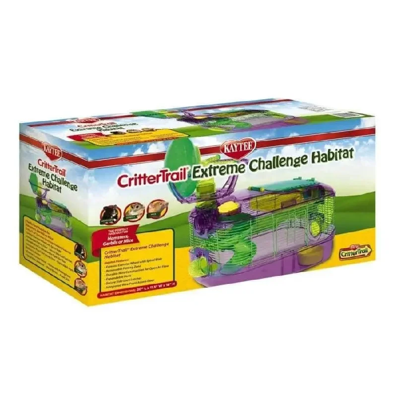 - Car dog seat beltKaytee Crittertrail Extreme Challenge Hamsters Habitat