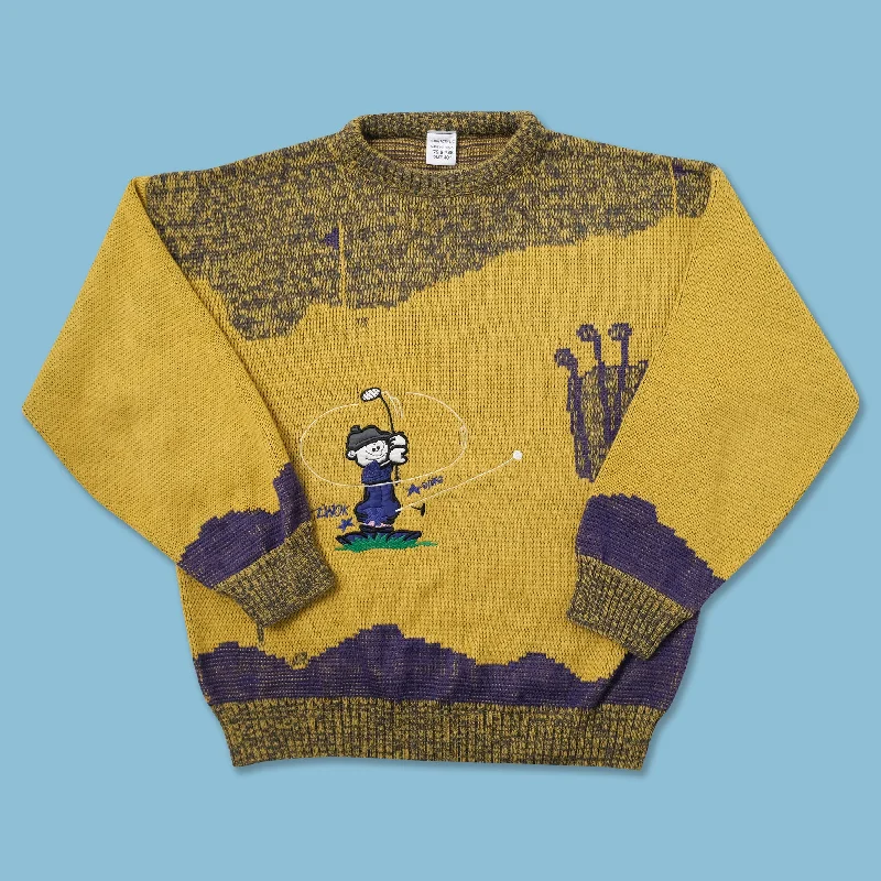 - Winter dog thick down jacketVintage Golf Knit Sweater Medium