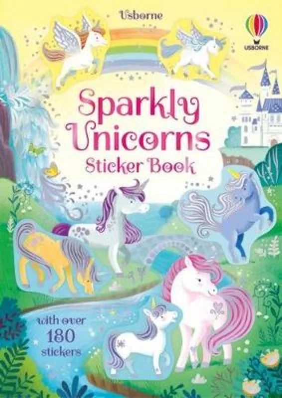 - Custom pet birthday cakeSparkly Unicorns Sticker Book