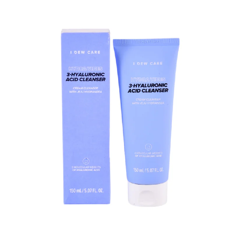 ---I DEW CARE HYDRA VIBES 3-HYALURONIC ACID CLEANSER 150ML