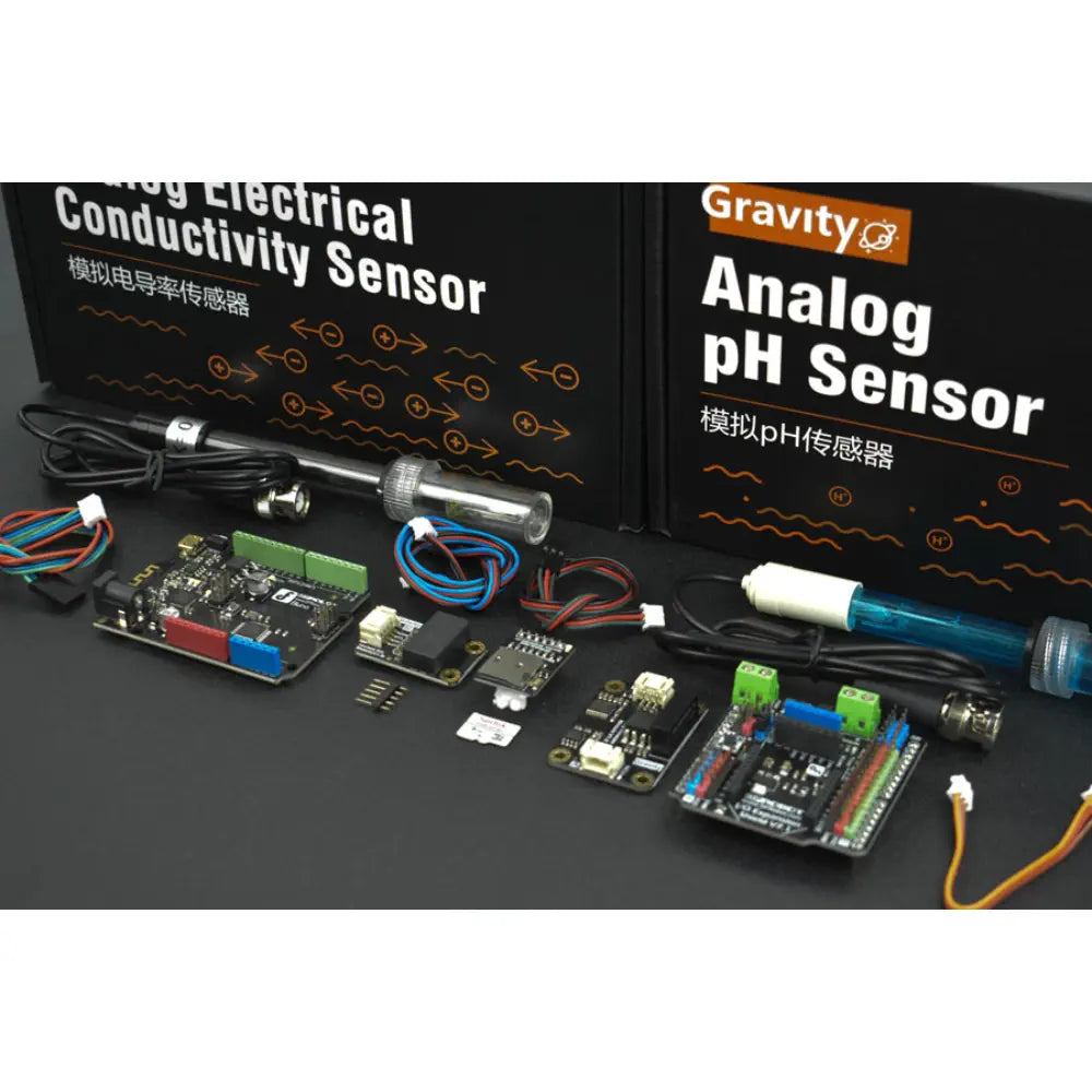 ---Gravity: KnowFlow Basic Kit - a DIY Water Monitoring Basic Kit