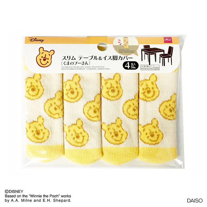 ---Slim table and chair leg covers  4 pieces -Winnie the Pooh-