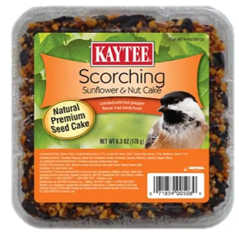 - Pet stroller can be taken on the planeKaytee Scorching Sunflower & Nut Cake 6.3oz
