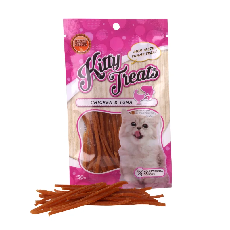    - Cat food discounts and promotions  Kitty Treats Cat Chicken & Tuna