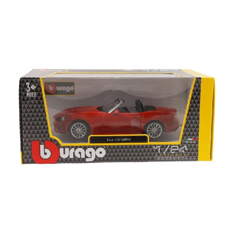 ---21083 BURAGO FLAT 124 SPIDER CAR