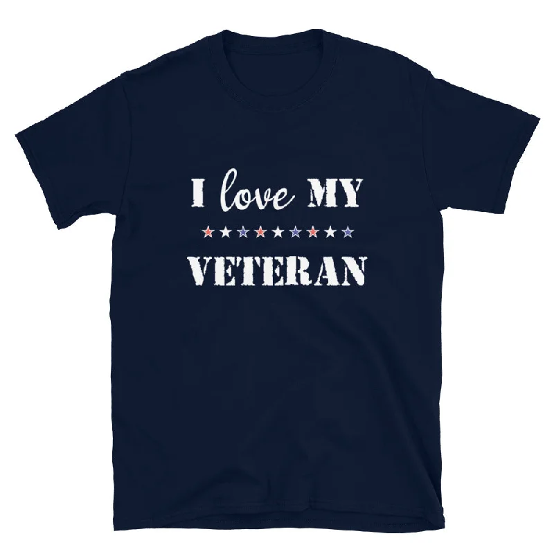 - Pet monitor with cameraI Love My Veteran T-Shirt