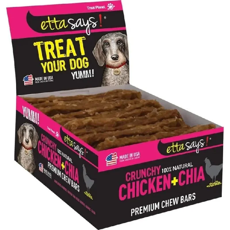 - Automatic temperature adjustment cat bedEtta Says! Premium Crunchy Bars Chicken & Chia Dog Treats 12 pk - Automatic temperature adjustment cat bedEtta Says! Premium Crunchy Bars Chicken & Chia Dog Treats 12 pk