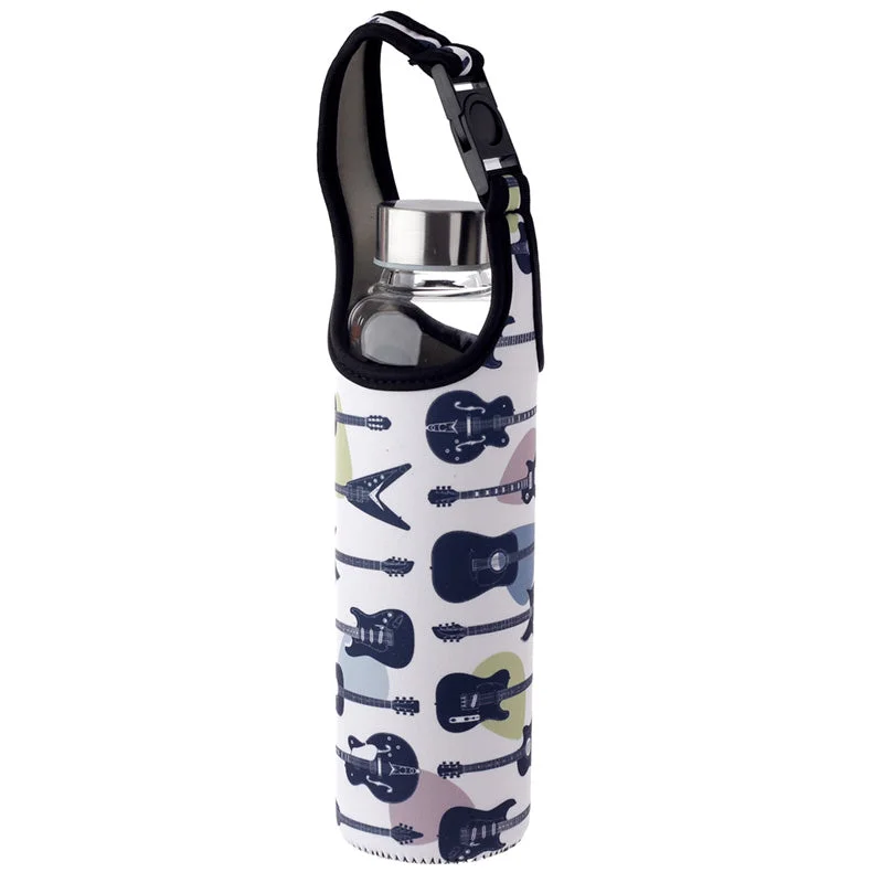 - Dog disposable foam shower gelReusable 500ml Glass Water Bottle with Protective Neoprene Sleeve - Headstock Guitar - Dog disposable foam shower gelReusable 500ml Glass Water Bottle with Protective Neoprene Sleeve - Headstock Guitar