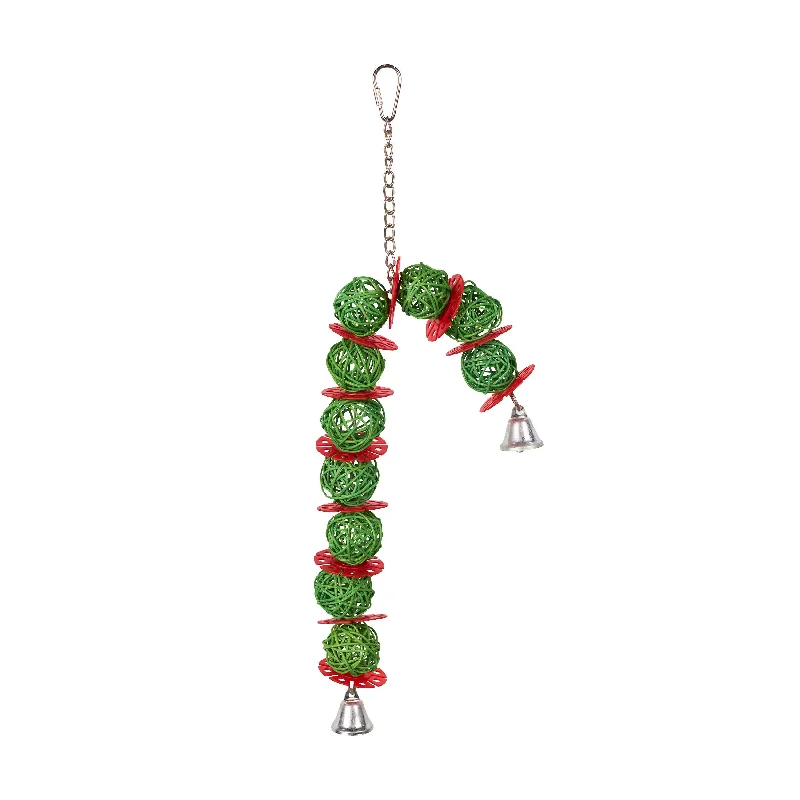 - Pet diabetes prescription foodChristmas Candy Cane Wicker Bird Toy