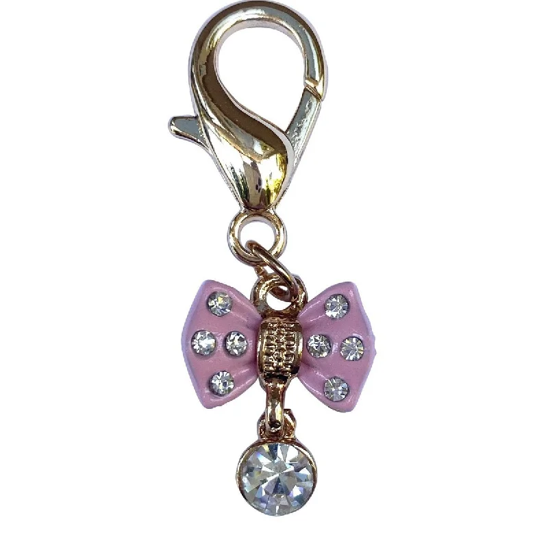 Focus on health and safety:Tiny Bow Dog Collar Charm