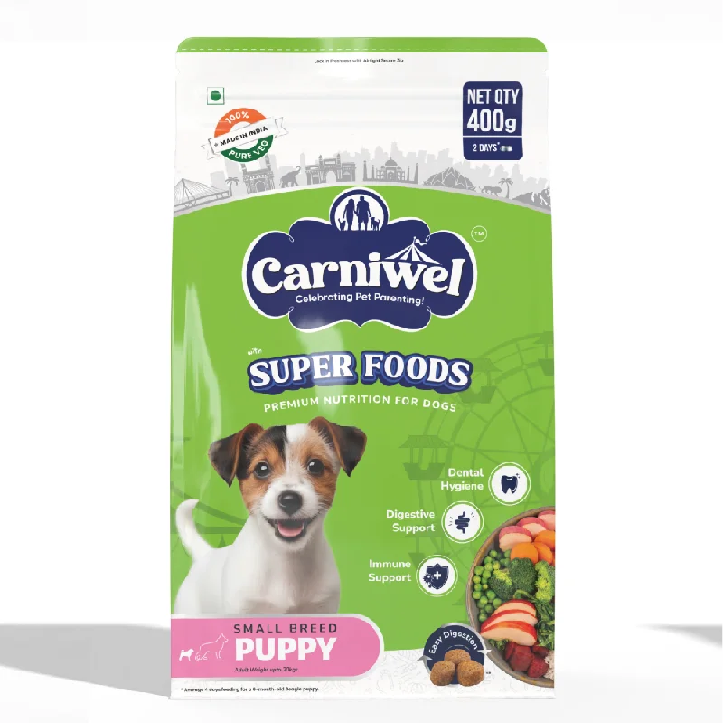  -Anti-slip claw protection raincoat FOR dogsCarniwel Superfoods Veg Kibble Small Breed Puppy Dog Dry Food