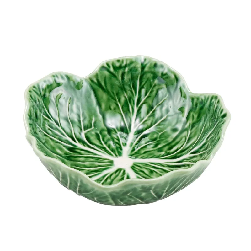 - Organic cotton dog bibsBordallo Pinheiro Cabbage Bowl Green 17cm