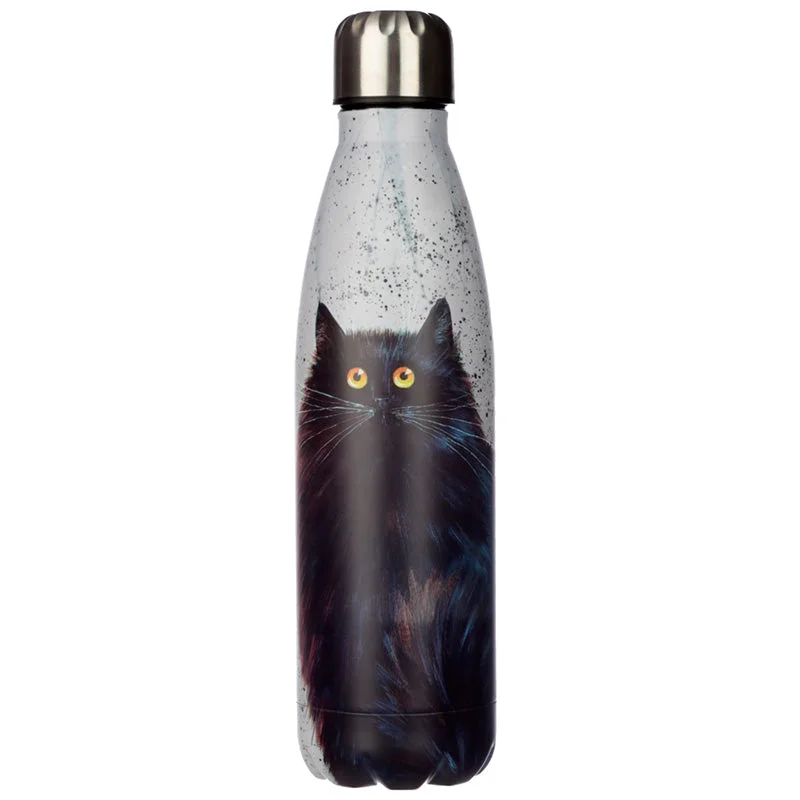 - Winter warm clothes for short-haired dogsReusable Stainless Steel Insulated Drinks Bottle 500ml - Kim Haskins Black Cat - Winter warm clothes for short-haired dogsReusable Stainless Steel Insulated Drinks Bottle 500ml - Kim Haskins Black Cat