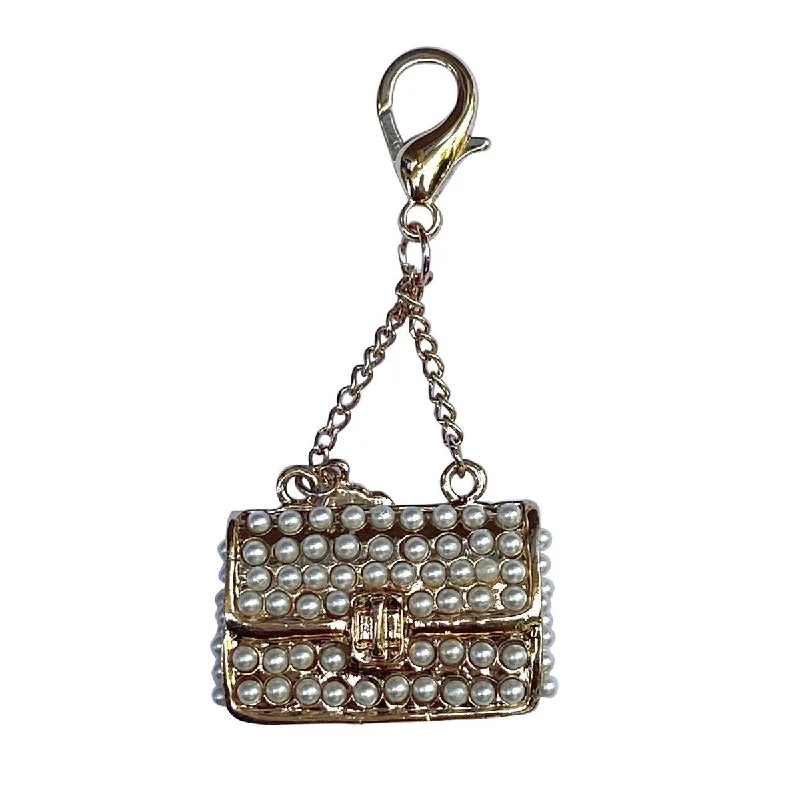 Pet easy-to-wear and take-off design clothesPearl Purse Dog Collar Charm
