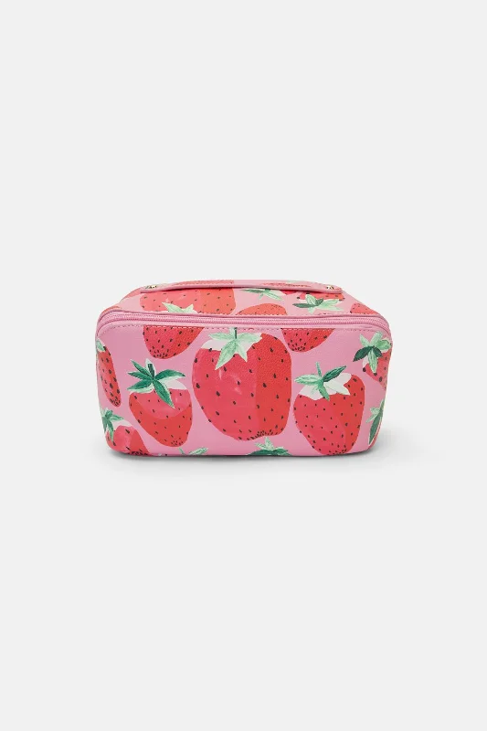 Pet ProductsStrawberry Cosmetic Bag